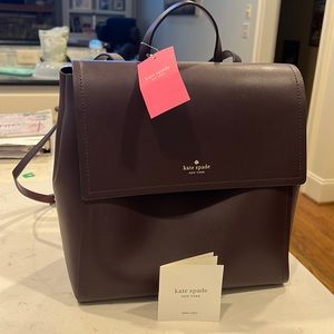 NWT!  Kate Spade backpack bag!